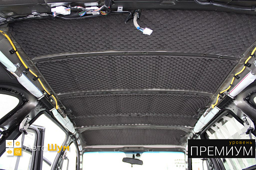 Шумо и теплоизоляция крыши Киа Соренто Прайм