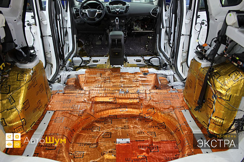 Виброизоляция багажника Форд Куга