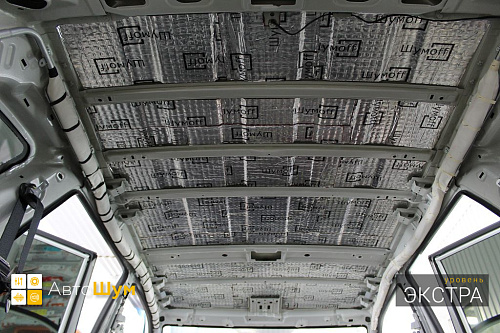 Виброизоляция крыши Сузуки Гранд Витары