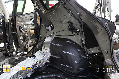 Звукоизоляция арок Ниссан Мурано