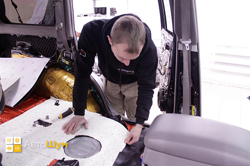 Второй слой на пол Лексус ЛХ 470