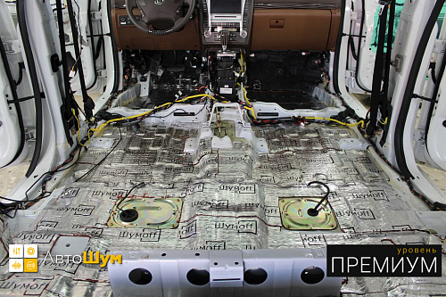 Виброизоляция багажника hawtai boliger