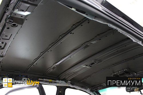 Штатная шумоизоляция крыши Тойоты Камри Xv40