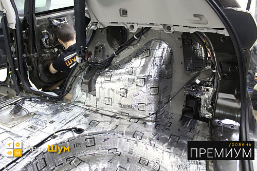 Виброизоляция арок Ниссан Х Трейл