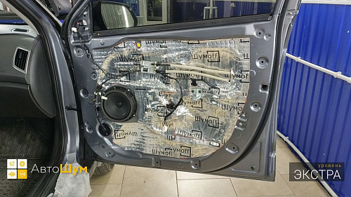 Шумоизоляция дверей Креты