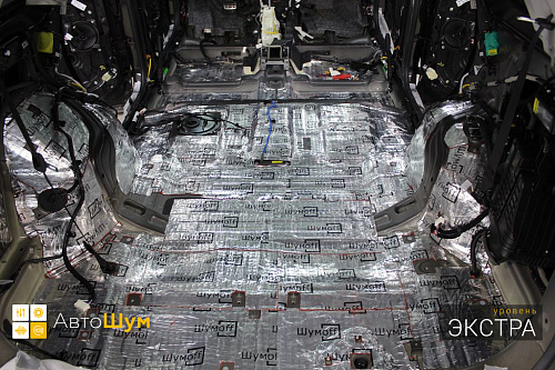 Виброизоляция багажника Киа Соренто Прайм