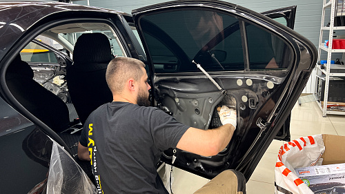 Виброизоляция Шкода Рапид