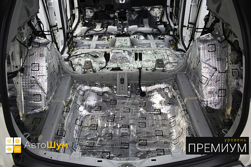 Виброизоляция багажника Хонды Ср-В