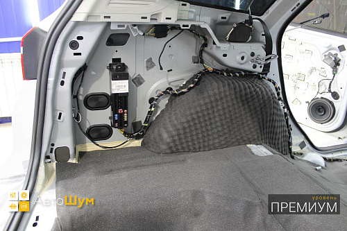 Шумоизоляция арок Форд Фокус