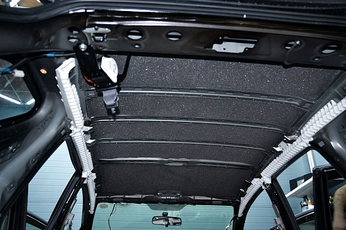 Шумоизоляция крыши Хонда Фит Шатл