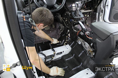 Звукоизоляция пола Форд Куга