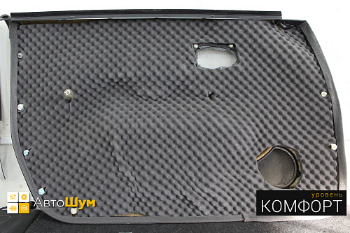 Шумоизоляция дверной обшивки Тагаз Тагер.