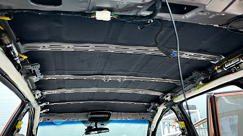 Шумоизоляция крыши Хендай Ай Икс 35