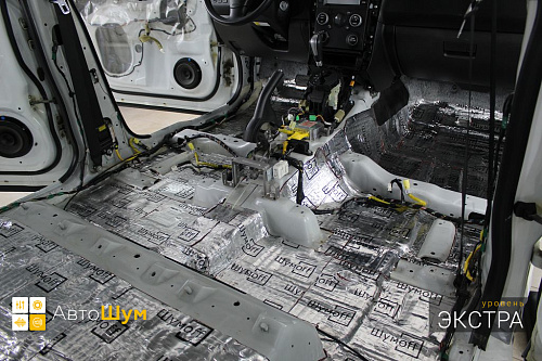 Виброизоляция днища Сузуки Гранд Витары