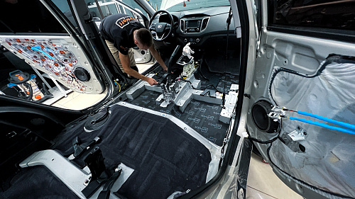 Шумоизоляция Хёндай Крета