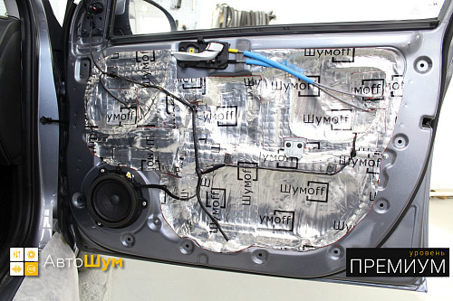 Шумоизоляция дверей Хендай Солярис