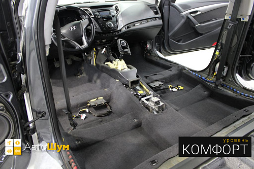 Чистый ковер Хендай I40.