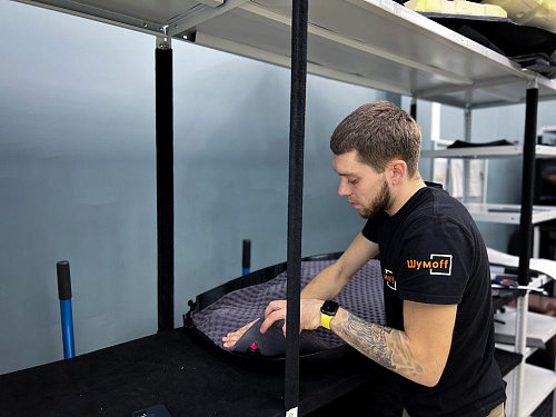 Шумоизоляция пятой двери Хёндай Санте Фе