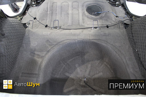 Шумоизоляция багажника Рено Сандеро