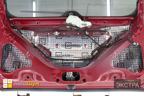 Виброизоляция пятой двери Хонды ЦРВ