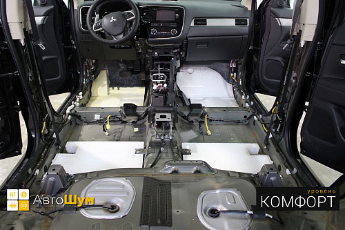 Заводская виброизоляция пола Митсубиси Аутлендер GF.