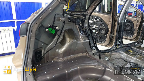 Штатная шумоизоляция арок Хендай Ай 30