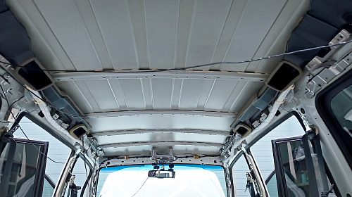 Штатная шумоизоляция крыши Митсубиси Паджеро