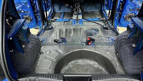 Шумоизоляция багажника Рено СандероРено Сандеро