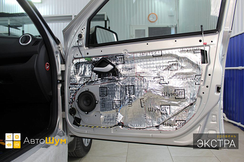 Шумоизоляция дверей Датсун Он До