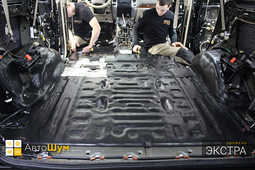 Шумоизоляция багажника Тойоты Ленд Крузер Прадо 120