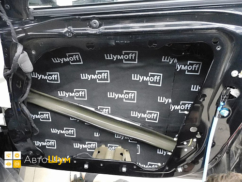 Готовый второй слой на двери БМВ Х5