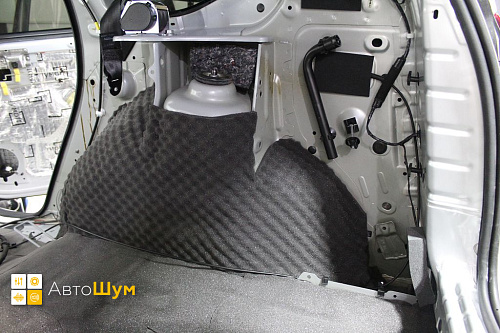 Шумоизоляция арок Рено Дастер