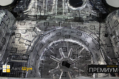 Виброизоляция багажника Рено Сандеро