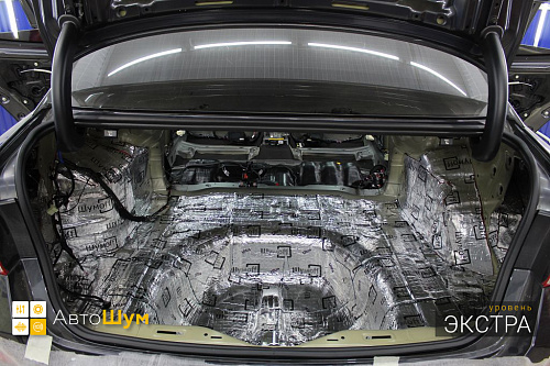 Виброизоляция багажника Киа Оптима