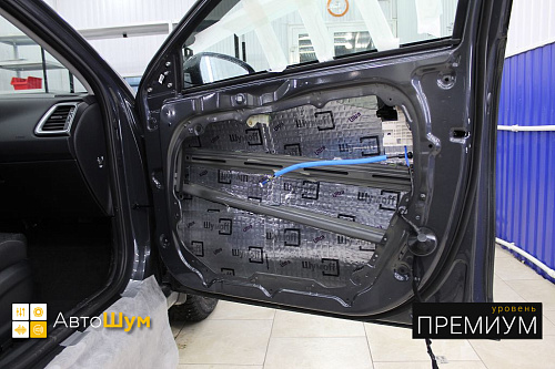 Виброизоляция двери киа сид