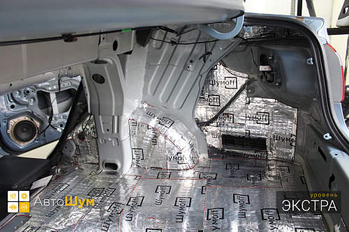 Виброизоляция арок Киа Рио