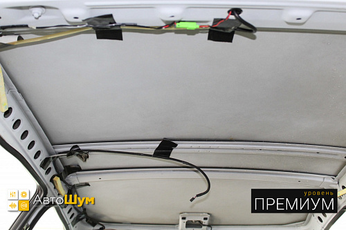 штатная шумоизоляция крыши лады приоры