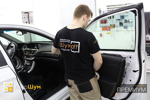 Разбираем дверь Хонда Аккорд