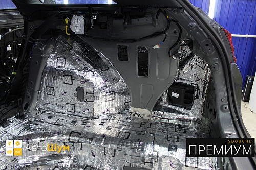 Виброизоляция арок Киа Сид