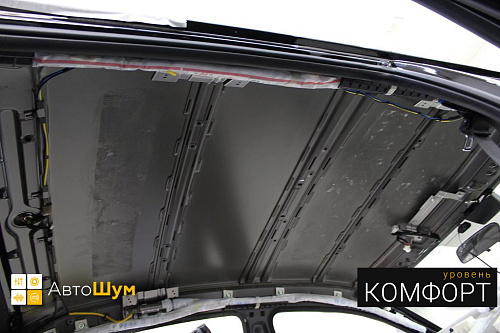 Штатная шумоизоляция удалена Киа Рио