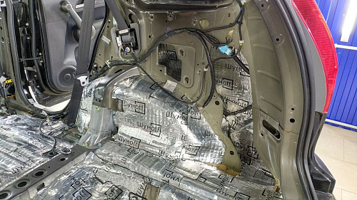 Виброизоляция арок Хонды СРВ