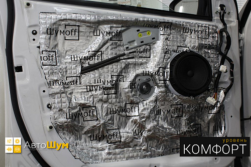 Шумоизоляция дверей хендай ix35.