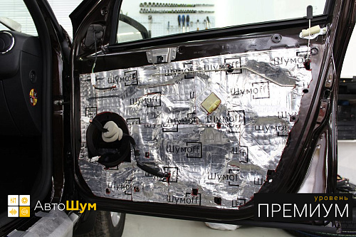 Шумоизоляция дверей Ниссан Террано