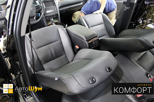 Разбираем салон Тойоты Камри Xv55
