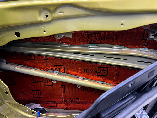 Виброизоляция дверей Хендай Элантра