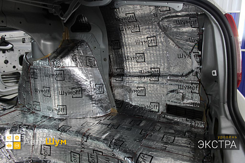 Виброизоляция арок Датсун Он До