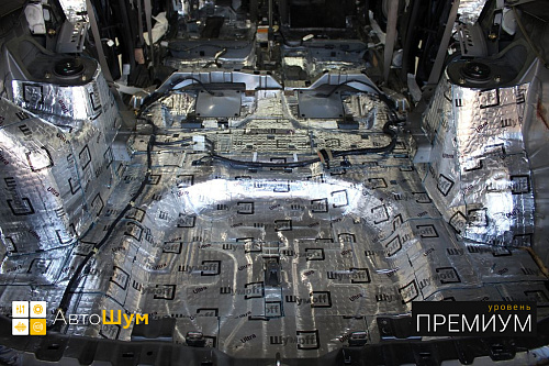 Виброизоляция багажника Ниссан Х Трейл