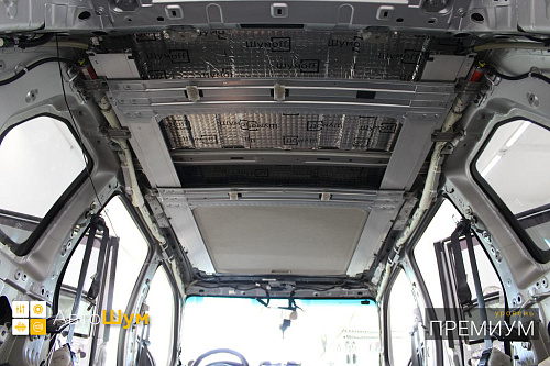 Виброизоляция крыши Ниссан Х-Трейл Т31