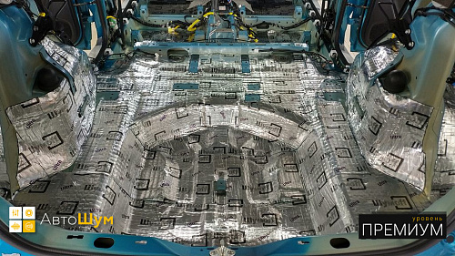 Виброизоляция багажника Suzuki Vitara