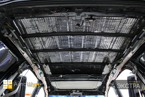 Виброизоляция крыши Митсубиси Аутледер ХЛ